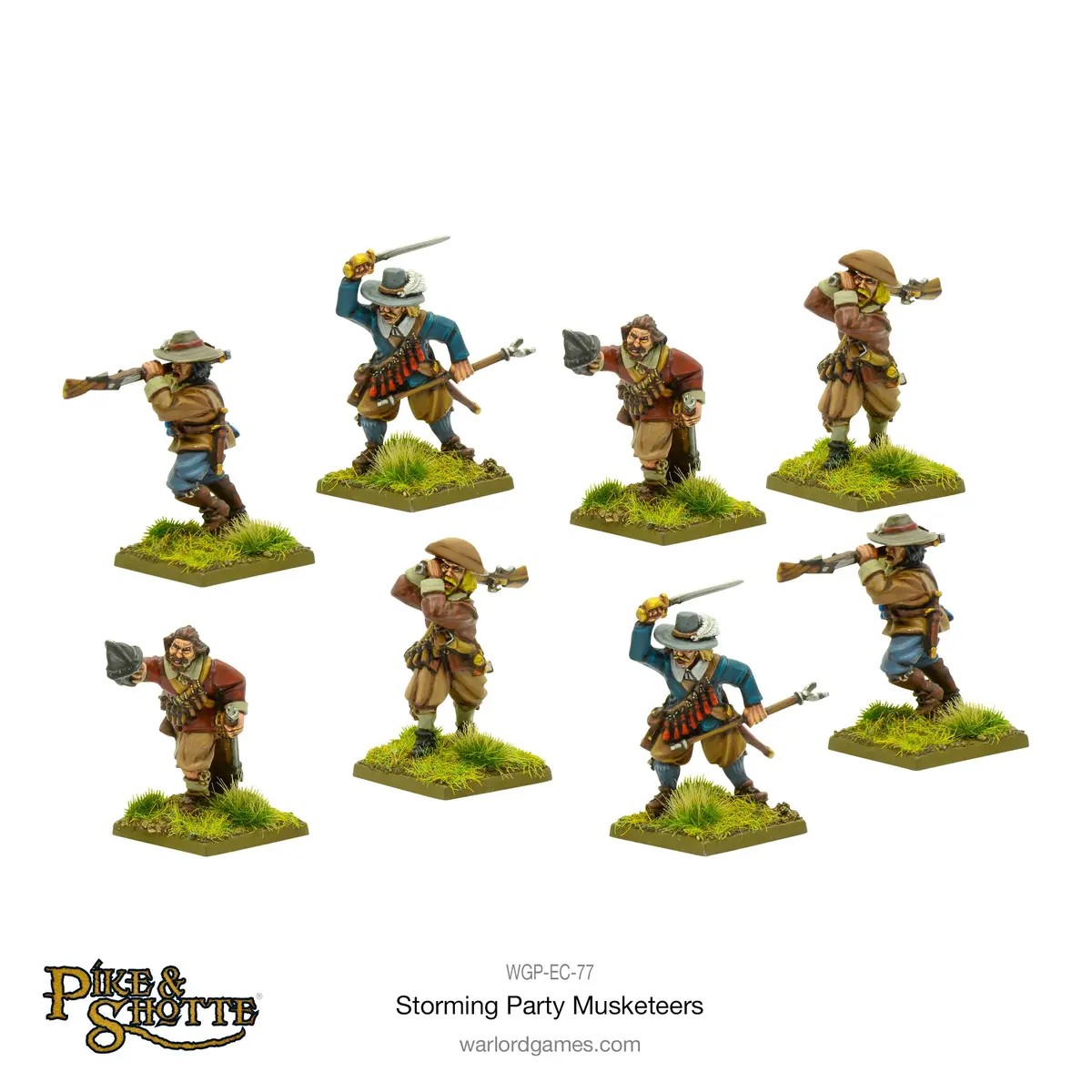 Pike & Shotte Storming Party Musketeers 1