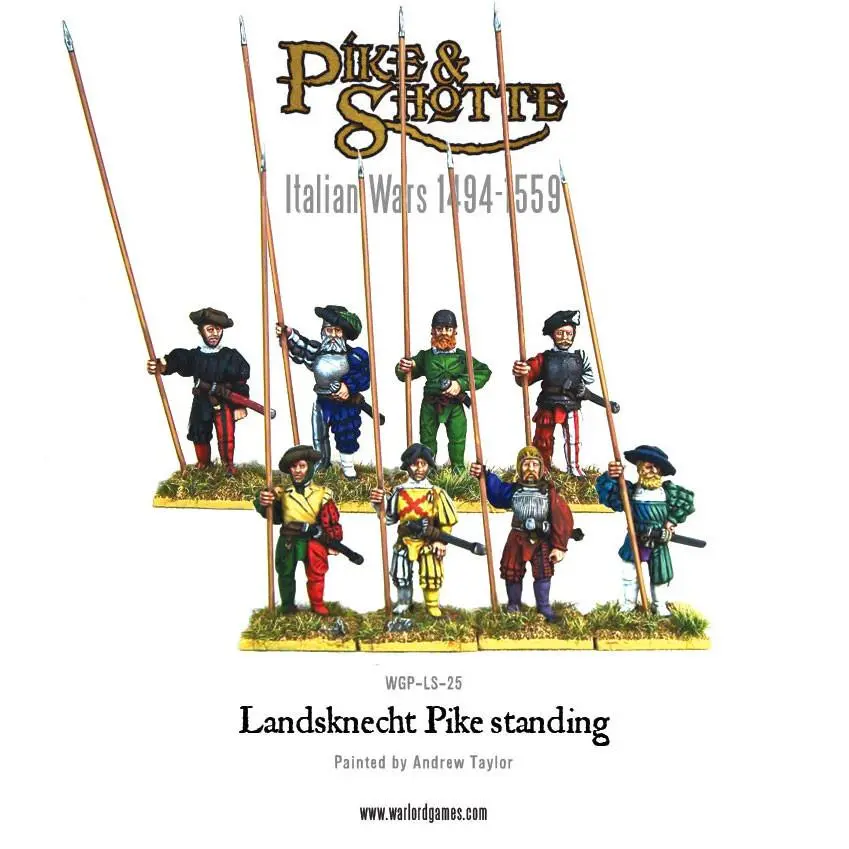Landsknecht Pike Standing 1