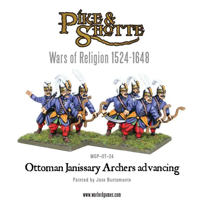Ottoman Janissary Archers Advancing 1