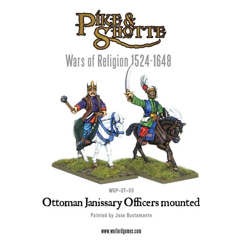 Ottoman Janissary Officers Mounted 1