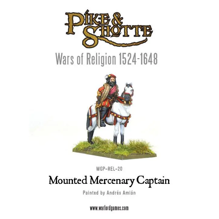 Mounted Mercenary Captain (Wars Of Religion) 1