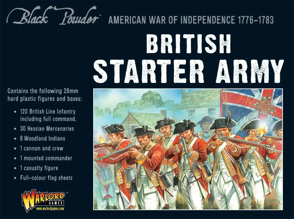 American War Of Independence British Army Starter Set 1