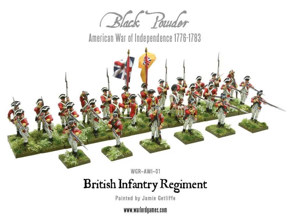 American War Of Independence: British Infantry Brigade 2