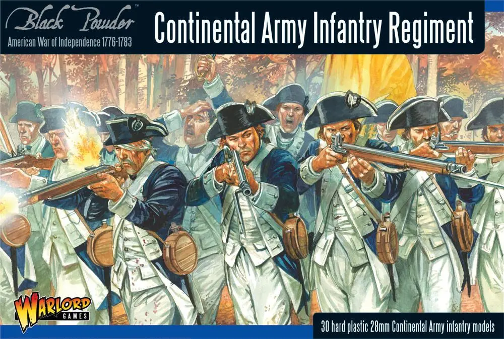 Continental Infantry Regiment (Plastic Box) 1