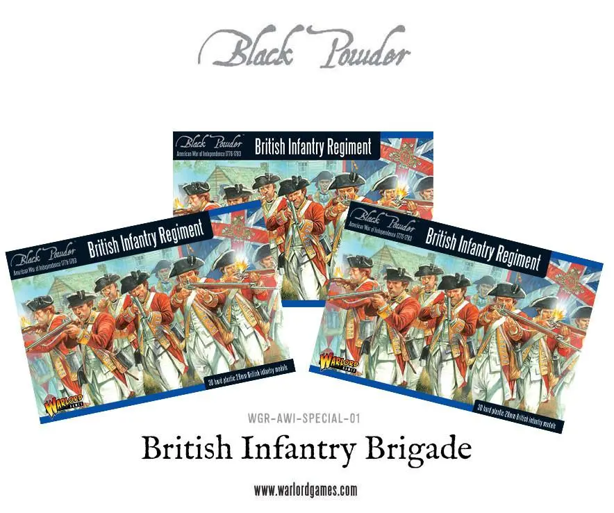 American War Of Independence: British Infantry Brigade 1