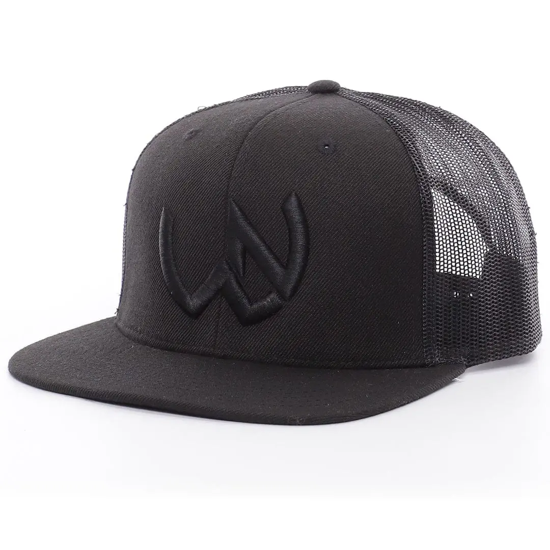 Welder Nation 3D Meshback, Black 1