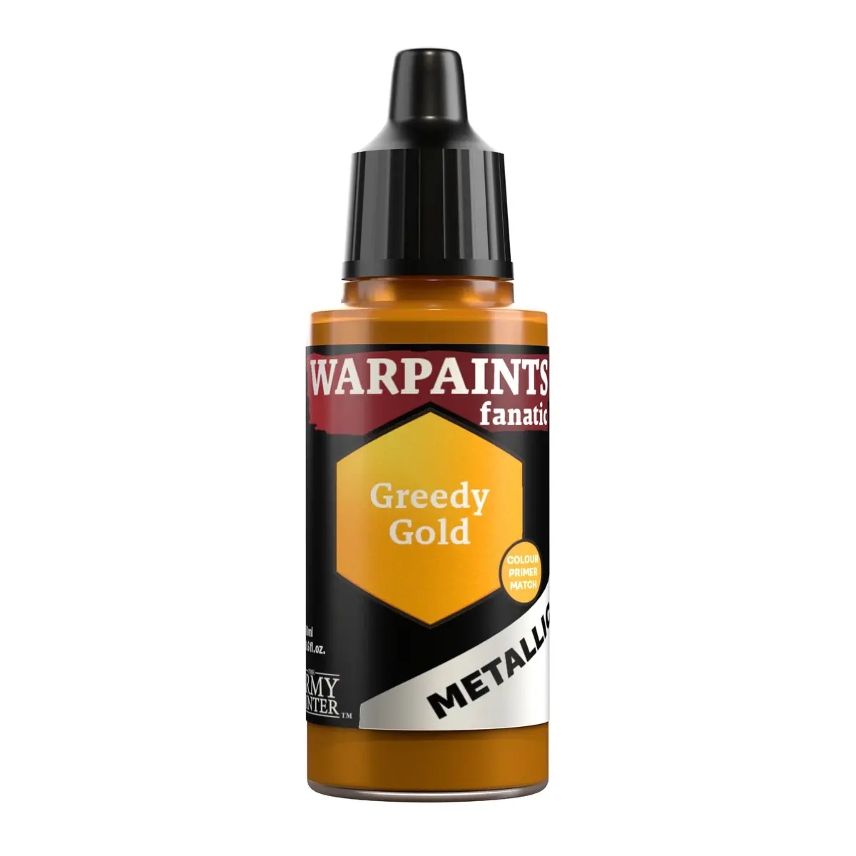 Warpaints Fanatic Metallic: Greedy Gold 1