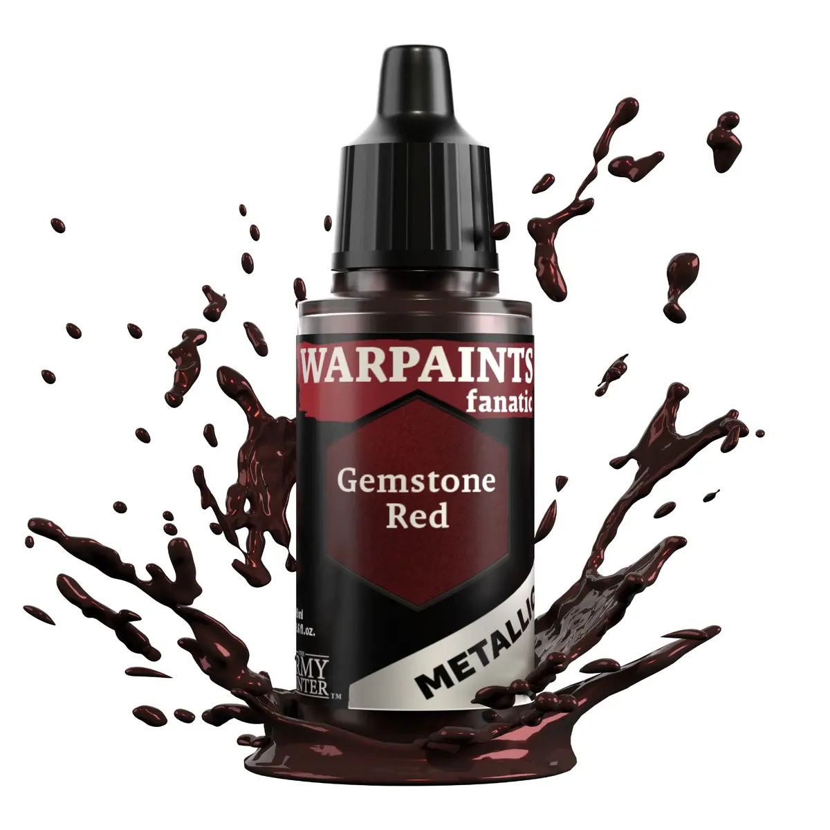 Warpaints Fanatic Metallic: Gemstone Red 2
