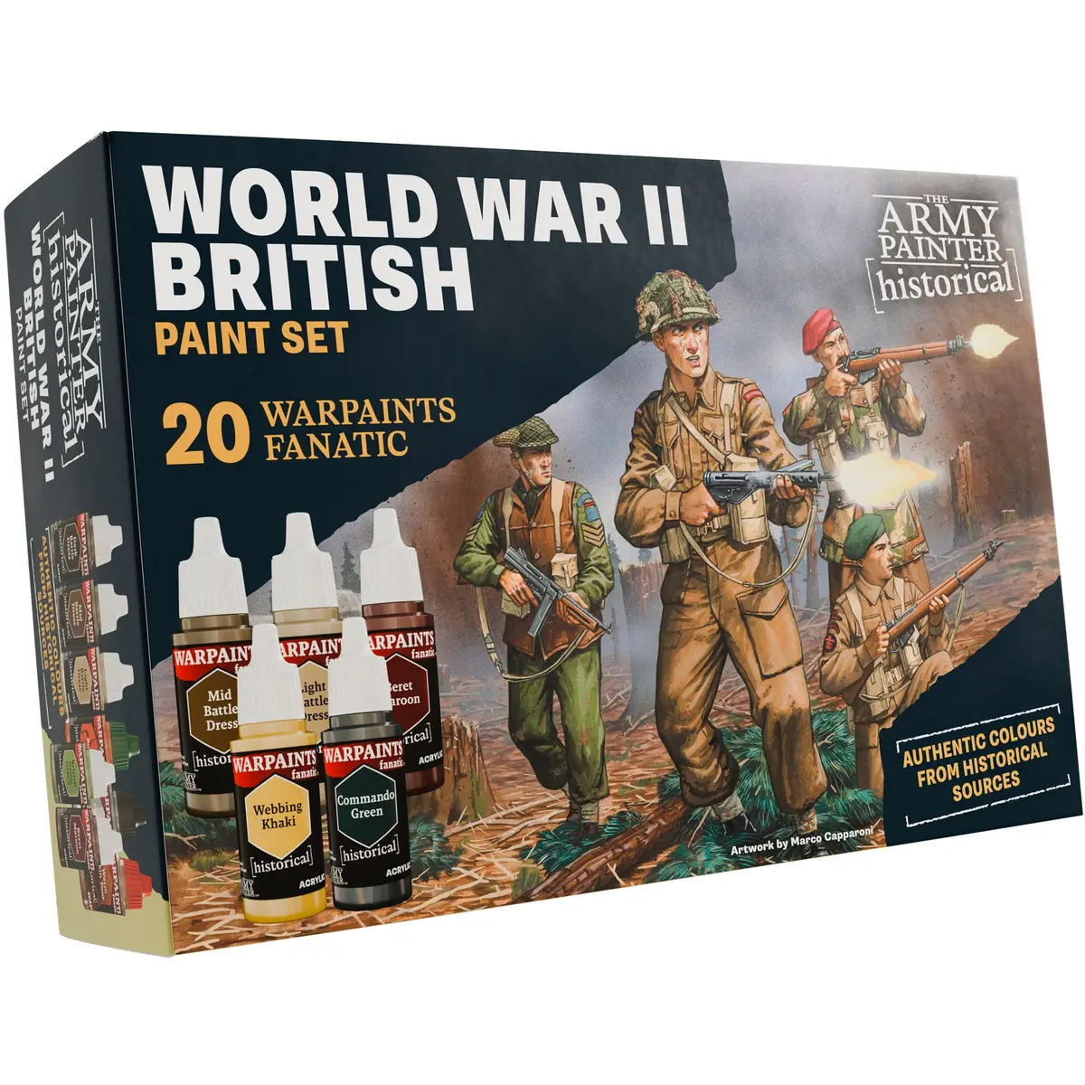 Warpaints Fanatic: World War Ii British Paint Set 1