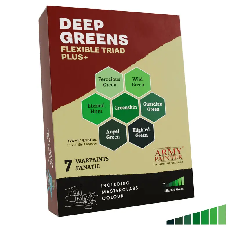 Flexible Triad Plus+: Deep Greens 1