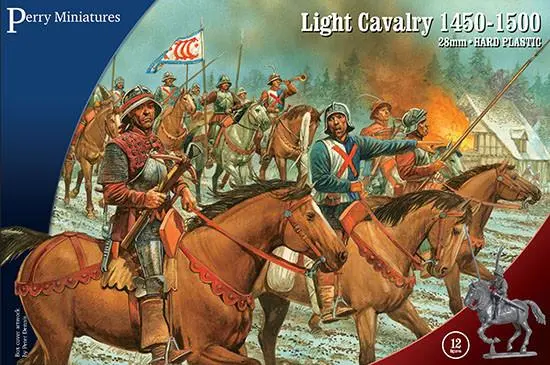 Wars Of The Roses: Light Cavalry (1450-1500) Plastic Boxed Set 1