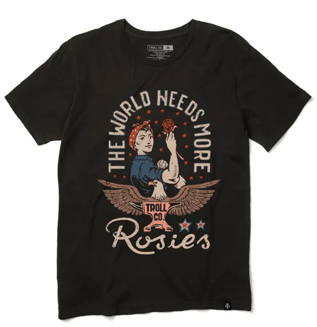 Women's Rosie Tee - Black 1