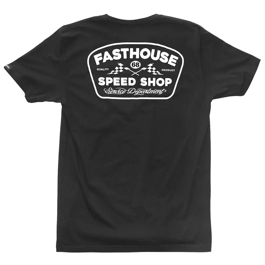 Wedged Ss Tee - Black 1