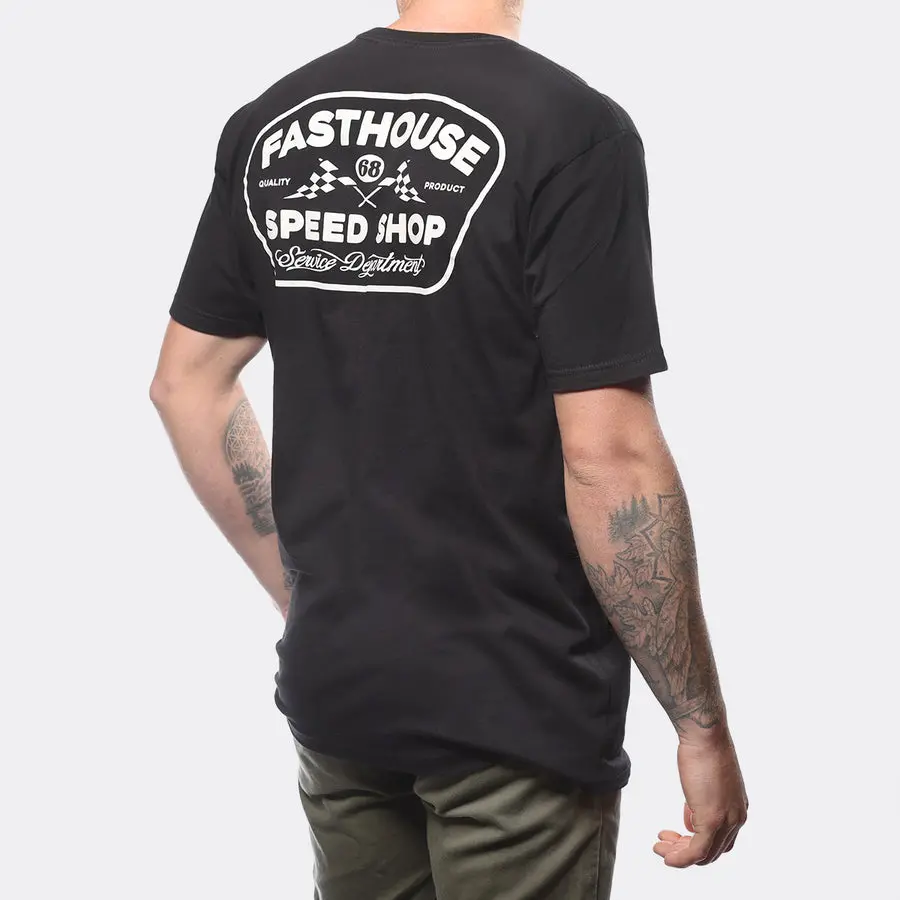Wedged Ss Tee - Black 3