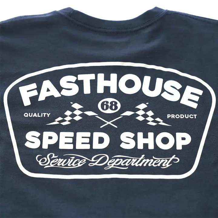 Wedged Ss Tee - Indigo 4