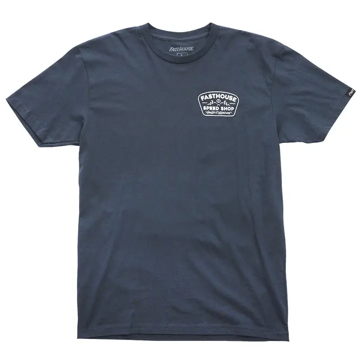 Wedged Ss Tee - Indigo 3