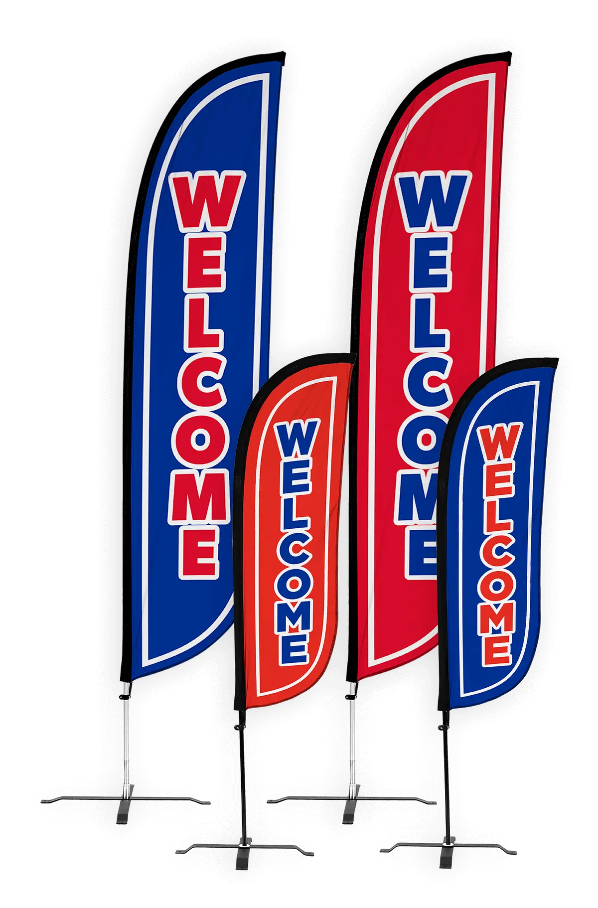 Welcome Feather Flag 1