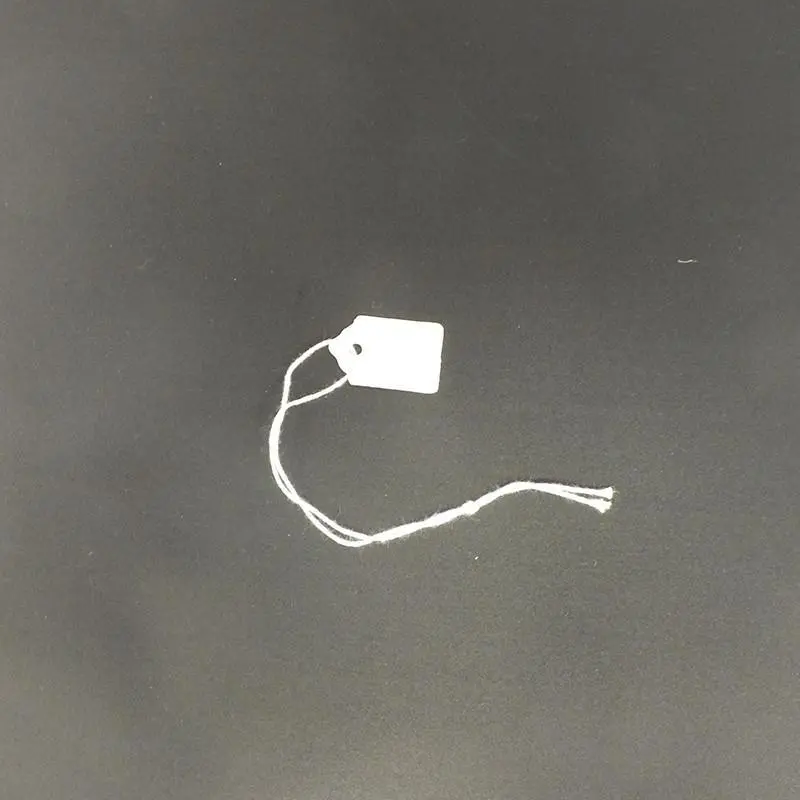 White Blank Item Tags (Box Of 400) 9 Sizes 2