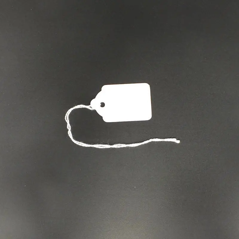 White Blank Item Tags (Box Of 400) 9 Sizes 6
