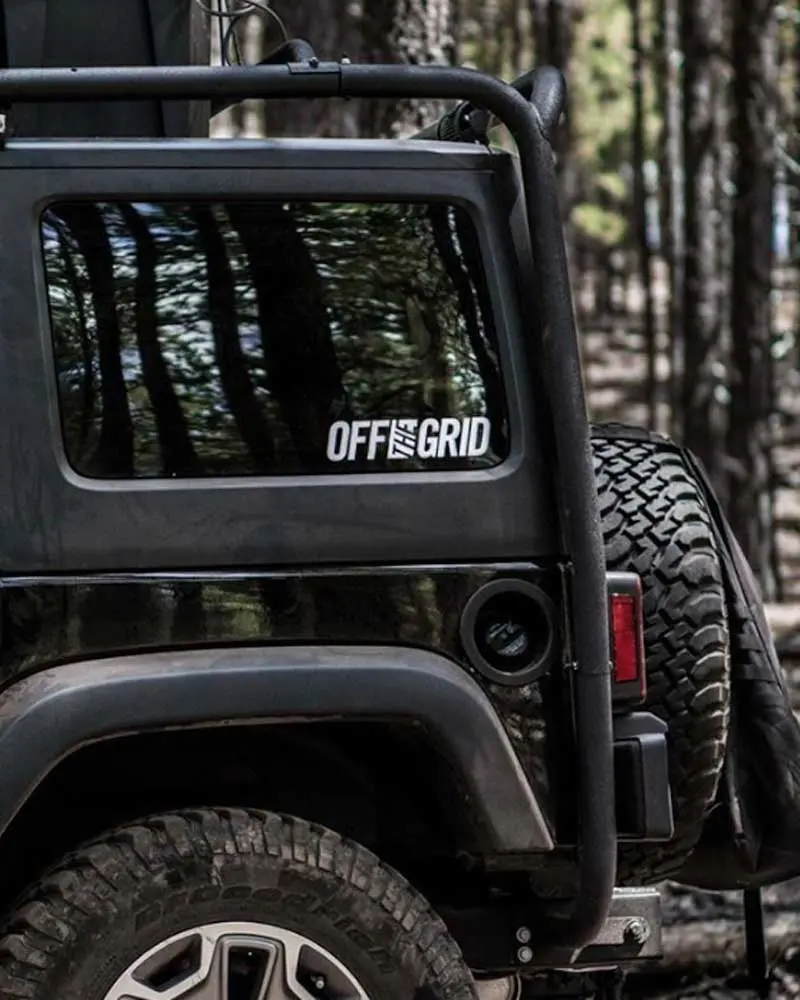 Off The Grid Solid Logo Decal - 7 Colors 7