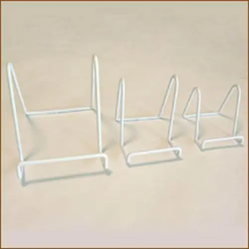 White Vinyl Coated Stands (3 Sizes) 1