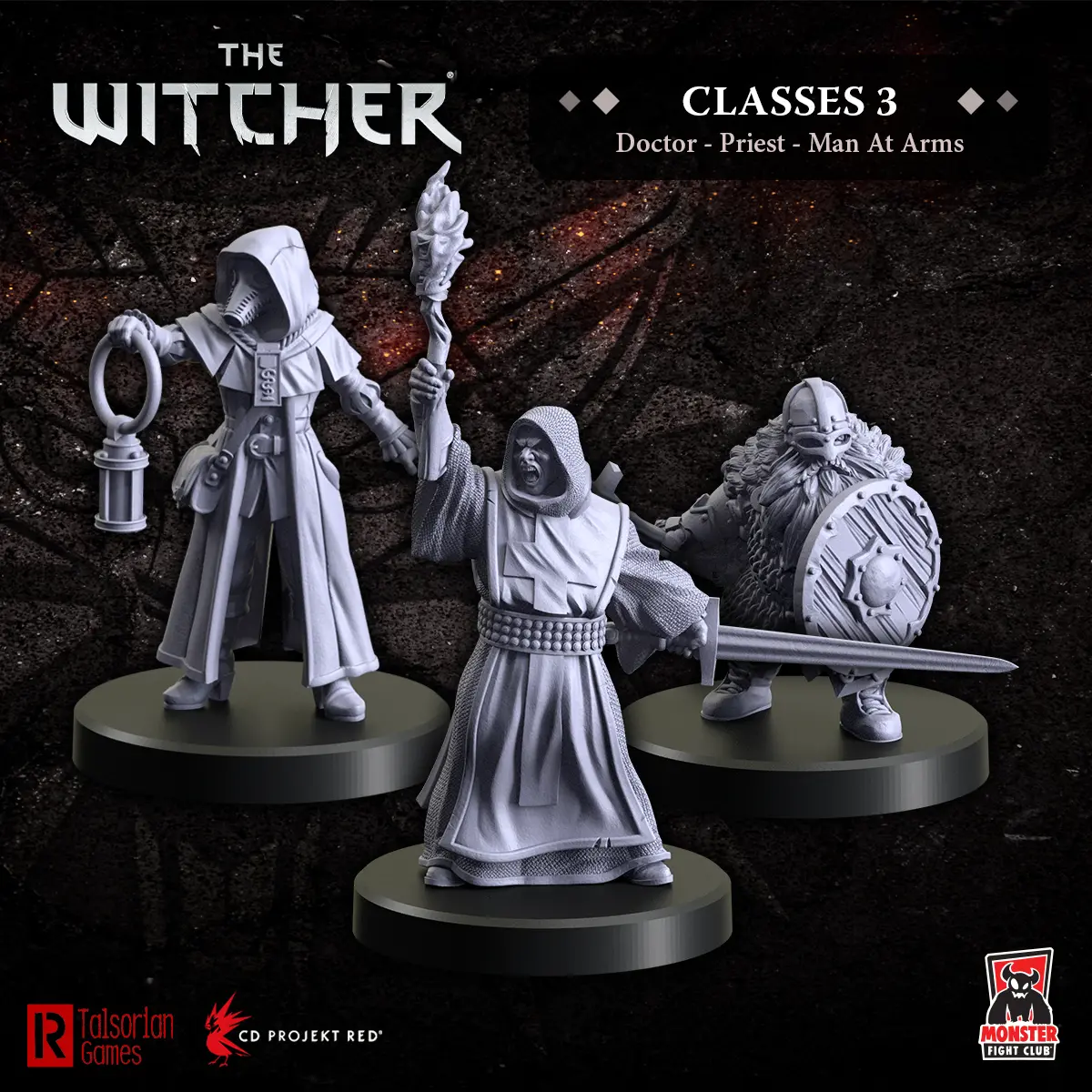 The Witcher - Classes 3: Doctor, Priest, Man-At-Arms 1