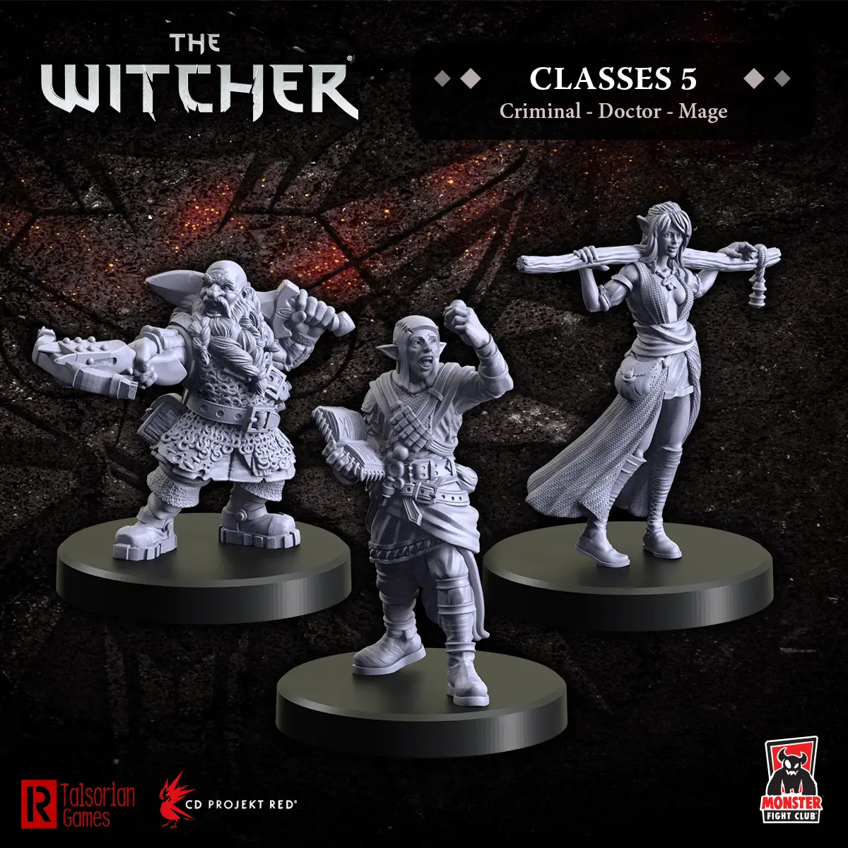 The Witcher - Classes 5: Criminal, Doctor, Mage 1