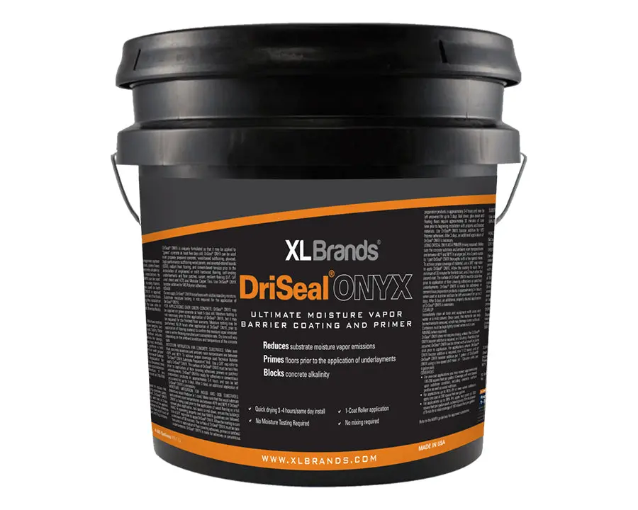 Xl Brands - Driseal Onyx Ultimate Moisture Vapor Barrier & Primer, 4 Gallon 1