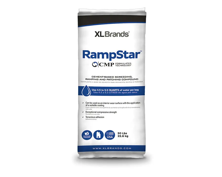 Xl Brands - Rampstar Cement-Based Ramping & Patching Compound, 50 Lb Bag 1