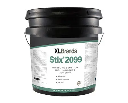 Xl Brands - Stix 2099 Pressure Sensitive High Moisture Adhesive 4 Gallon 1