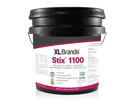 Xl Brands - Stix 1100 Solvent-Free Indoor/Outdoor Carpet Adhesive 1