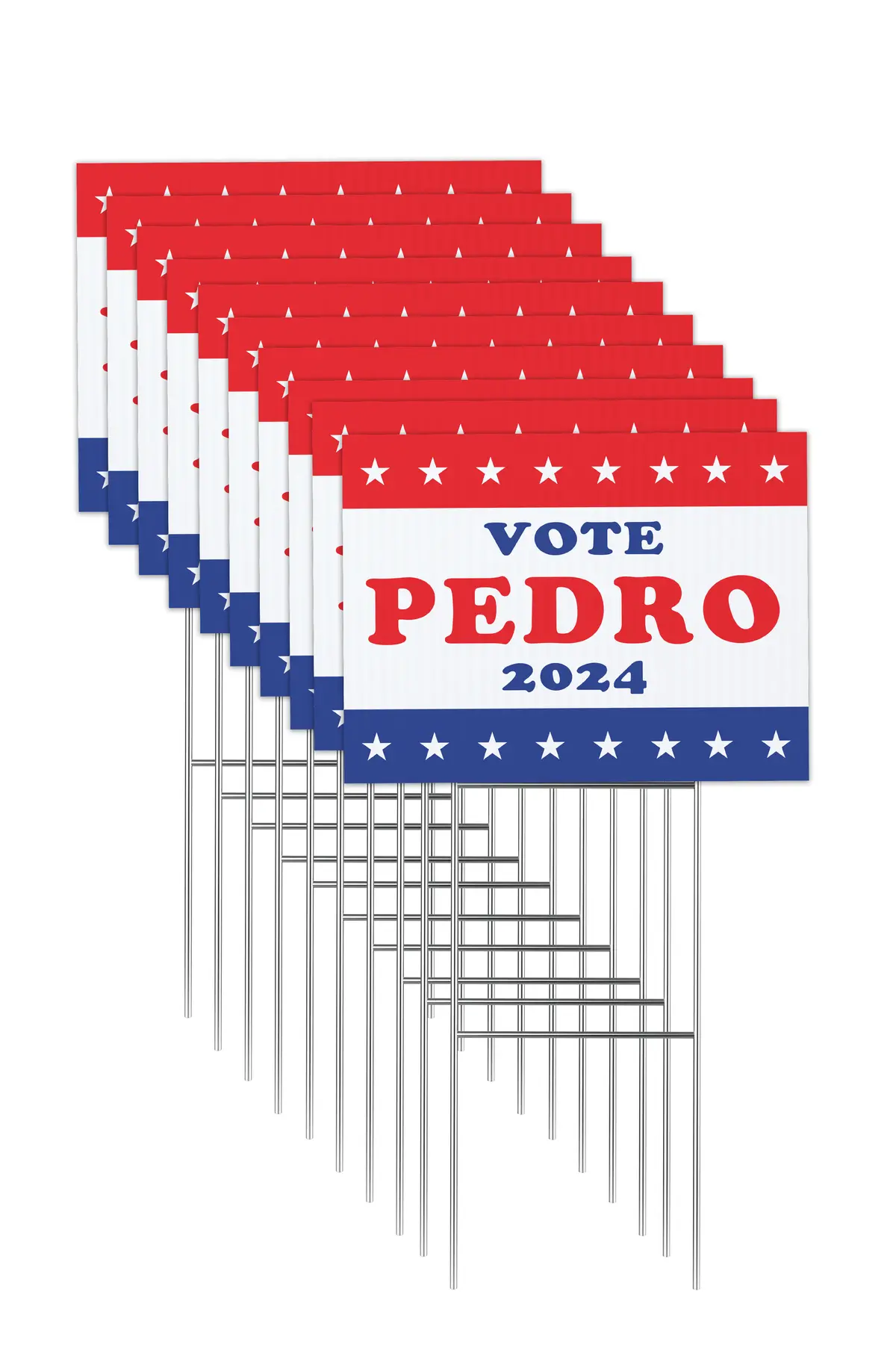 18X24 Custom Yard Sign - 10 Pack 3