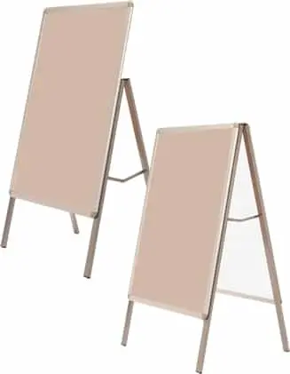 A Frame Single Poster Stand 1