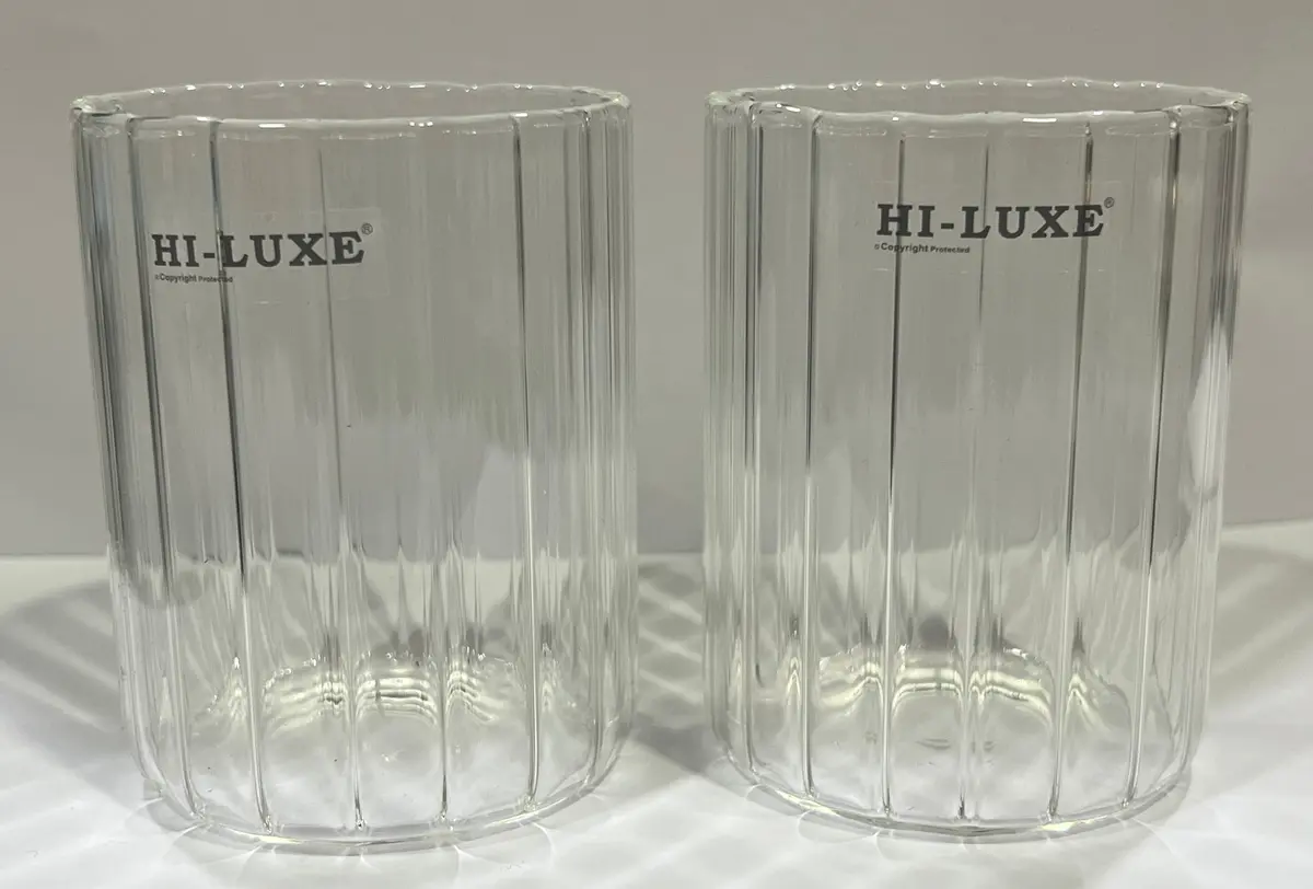 Hiluxe Feather Light Swift Glass | 2 Pcs Set | Gift Box | Ideal For Gifting | 1
