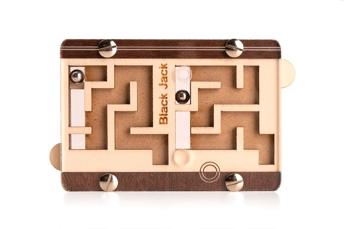 Black Jack Maze Puzzle 1