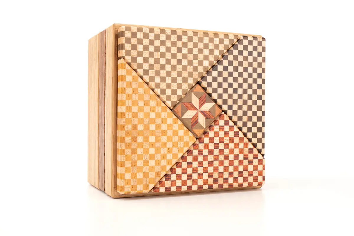 Secret Base Puzzle Box - Karakuri Special Edition Japanese Puzzle Box 1