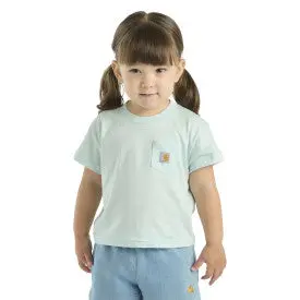 Youth Girls Short Sleeve Arch T-Shirt - Starlight Blue 1