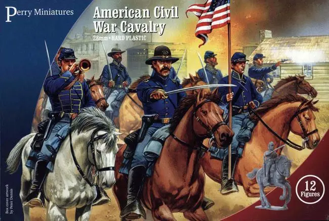 American Civil War: Cavalry (1861-1865) Plastic Boxed Set 1