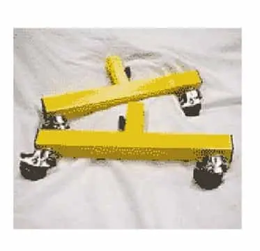 Add-On Locking Caster Feet, Orange 1