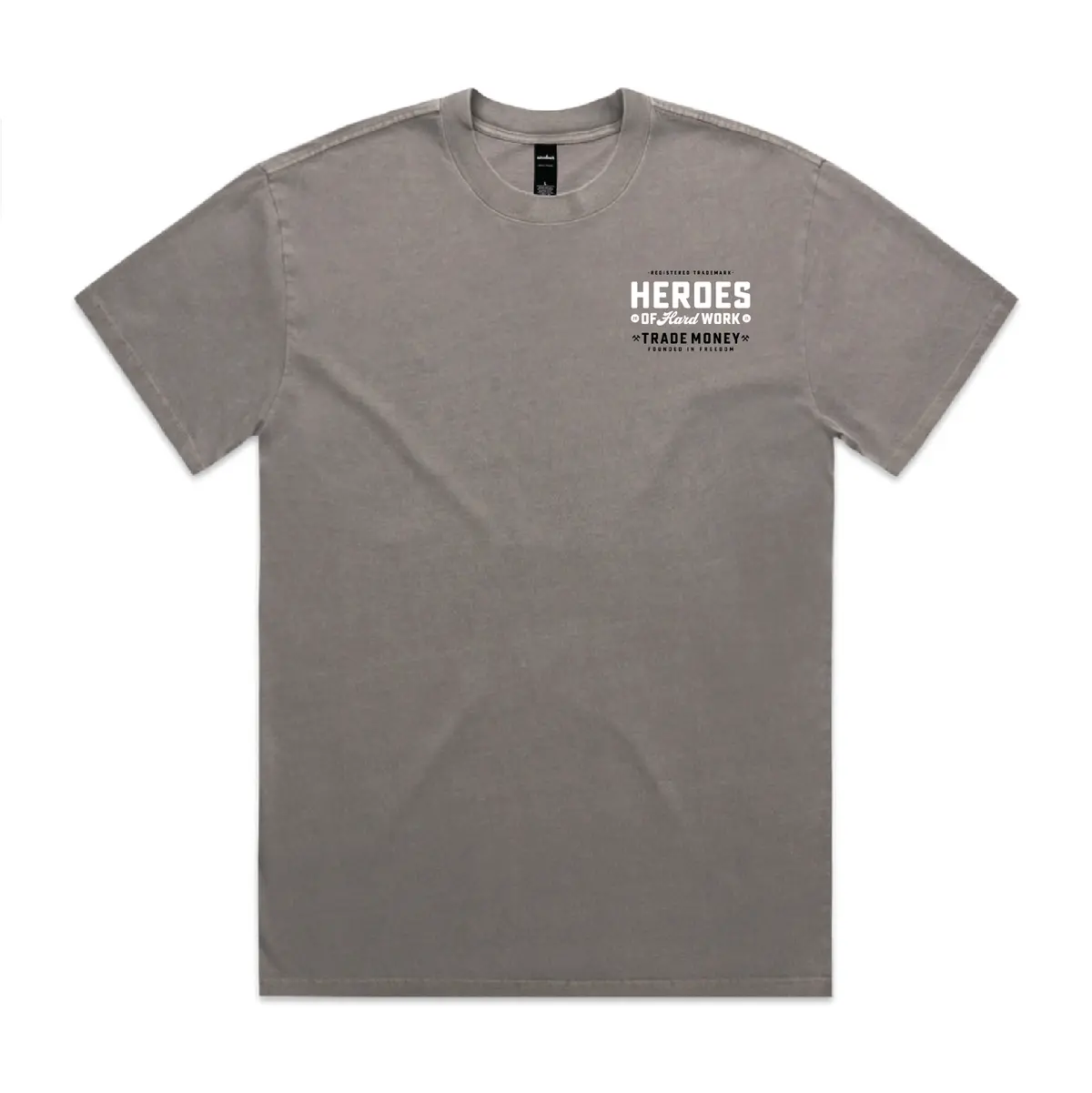 Always Strippin' Hd Tee, Faded Grey 4