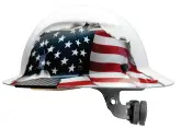 Dax Full Brim Hardhat (American Flag) 1