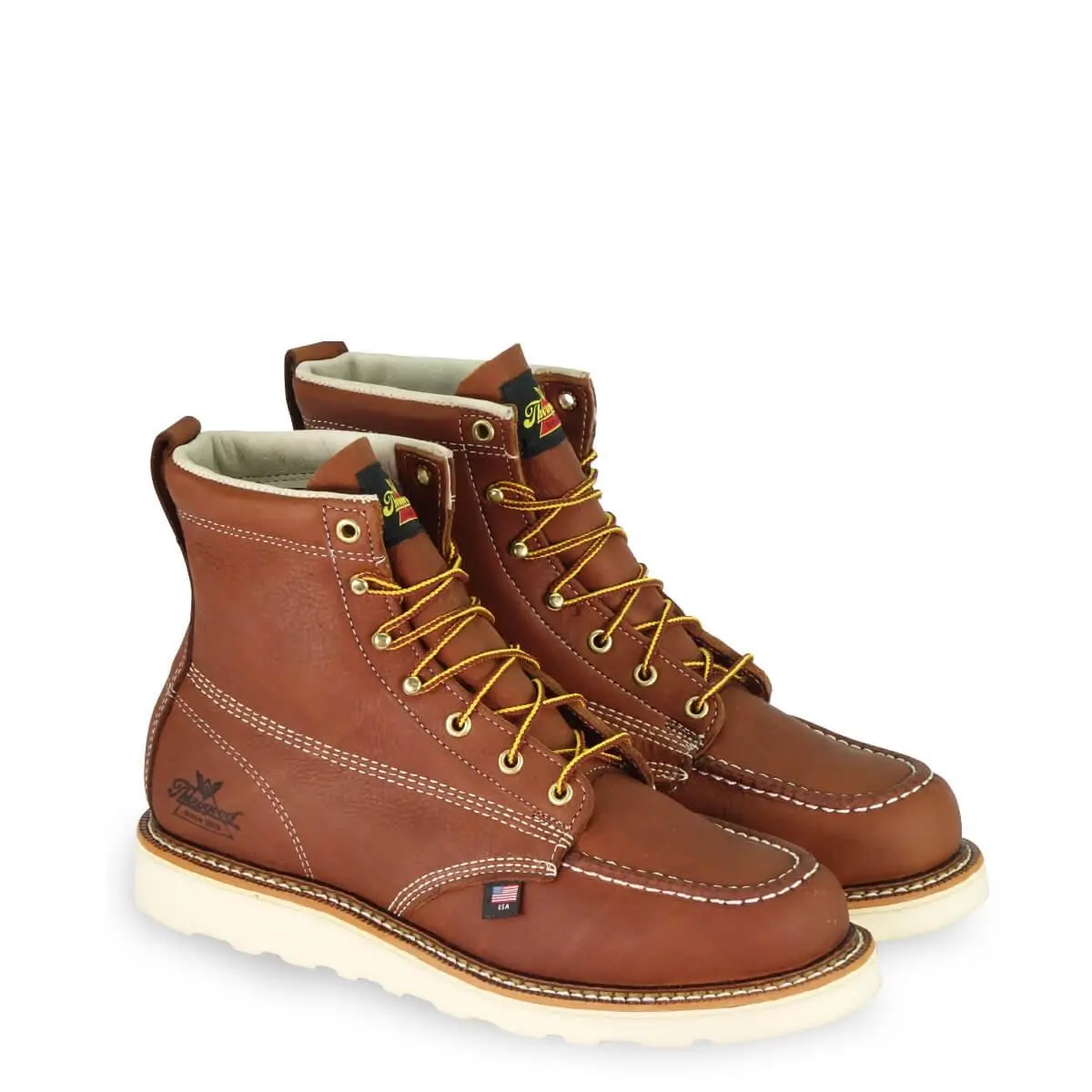 American Heritage - 6" Tobacco - Wedge (Steel Toe) 1