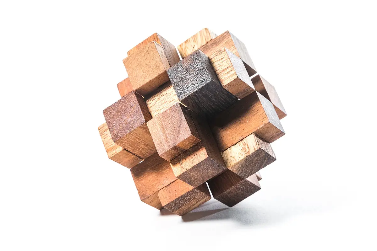 Altekruse Puzzle - 3D Wooden Brain Teaser Puzzle 1