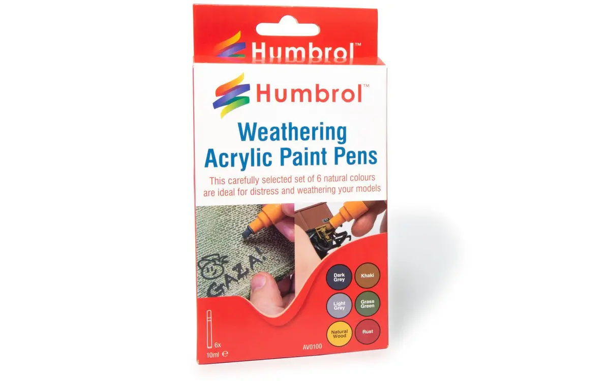 Humbrol Weathering Pens 1