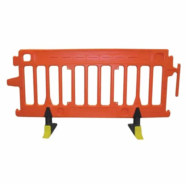 Avalon Crowd Control Plastic Barricade Orange No Sheeting 1