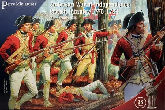 American War Of Independence British Infantry 1775-1783 1