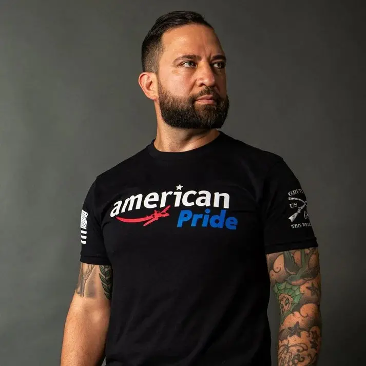 American Pride T-Shirt - Black 1