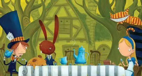 Mad Tea Party Wooden Jigsaw Puzzle 1