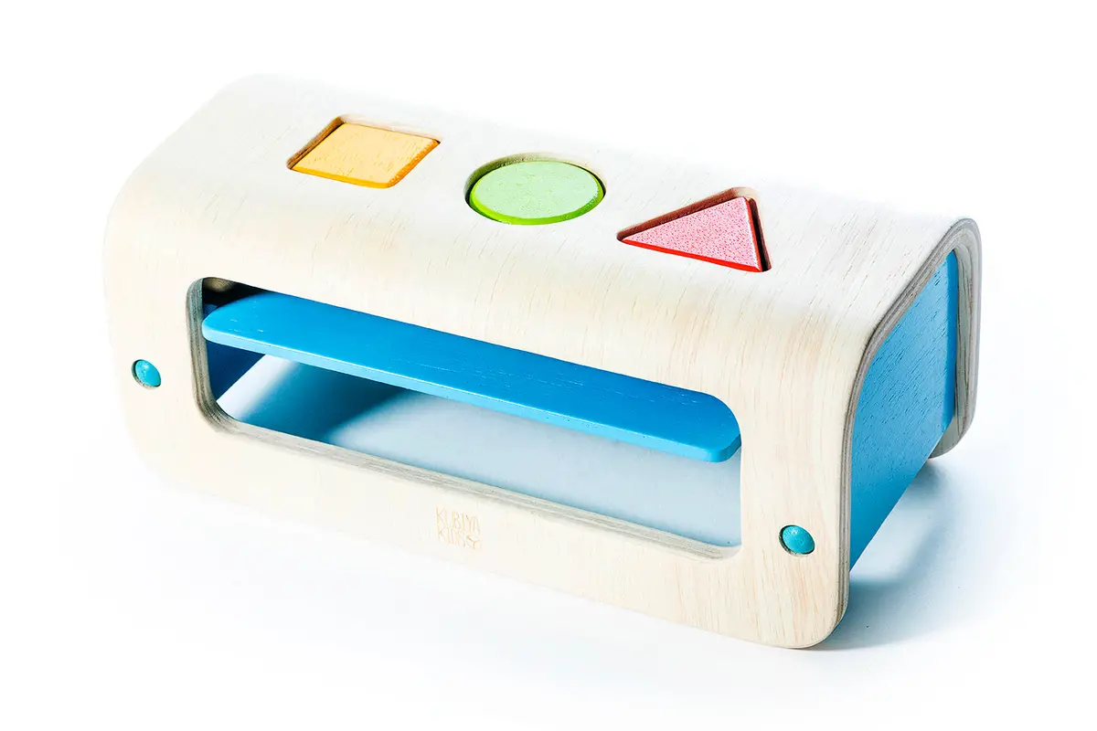 Shape & Sort - Natural Organic Wooden Baby Toy 1