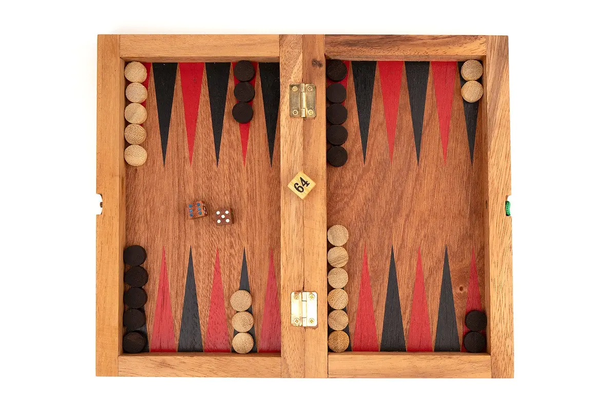 Backgammon & Checkers Board Game 1